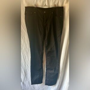 Prana Women’s 12 RG Black Denim Skinny Leg Jeans